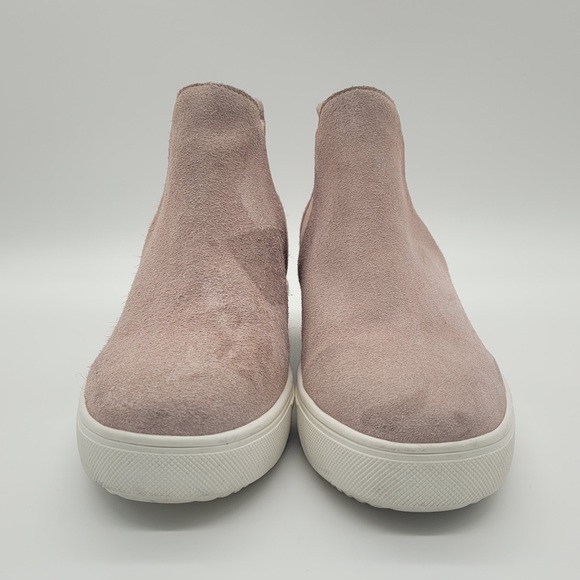 Steve Madden Sultan Suede Slip On Mid Sneaker Boots Pink Women’s Sz 8 - Picture 5 of 12